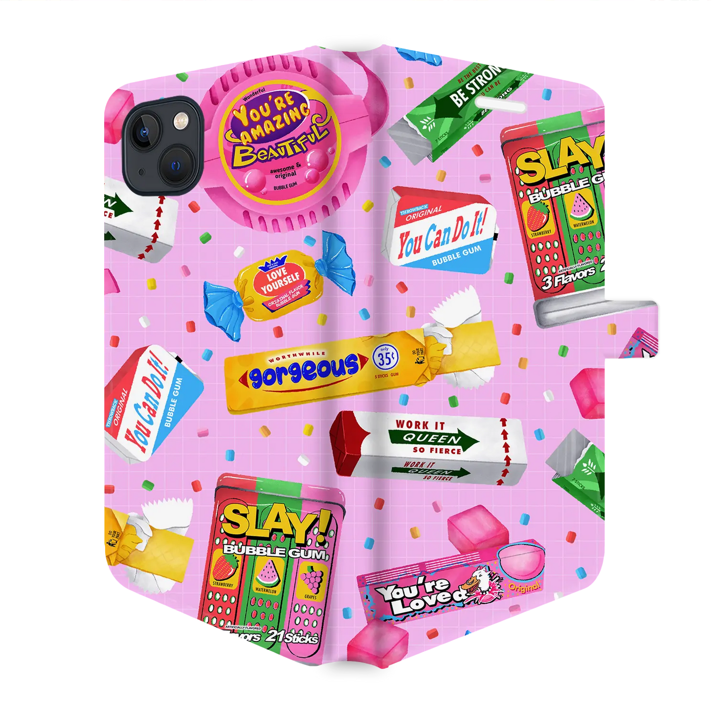 Slay Bubble Gum - Coque iPhone Personnalisée