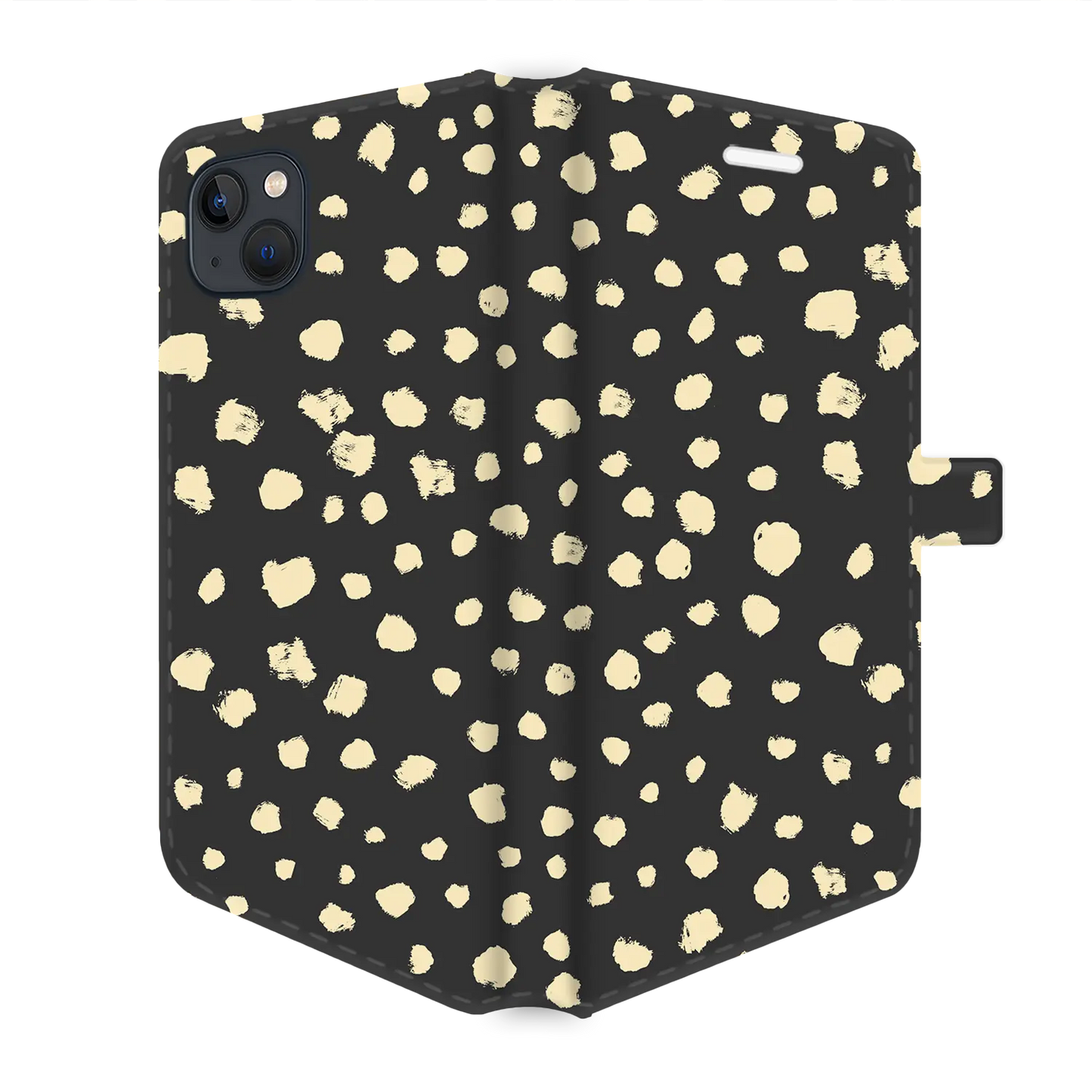 Grunge Dots - Coque iPhone Personnalisée