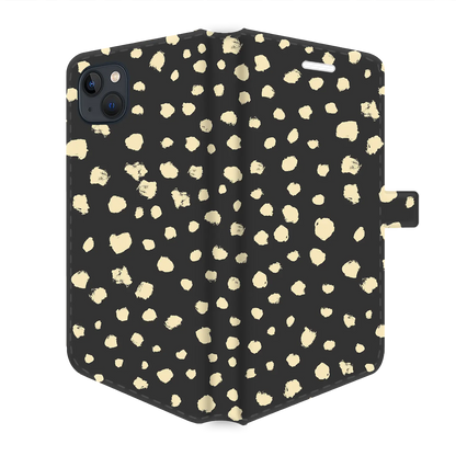 Grunge Dots - Coque iPhone Personnalisée