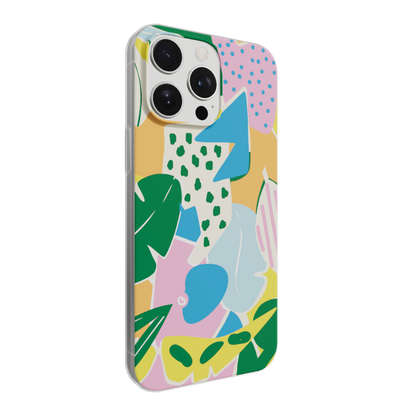 Jungle contemporaine - Coque iPhone Personnalisée