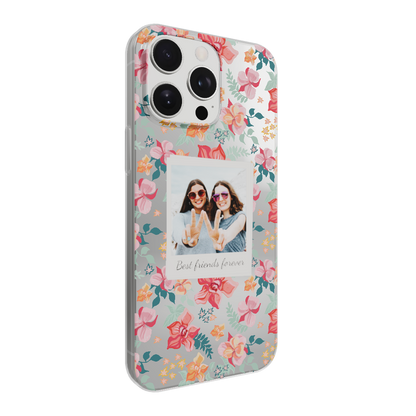 Secrets de fleurs - Coque iPhone personnalisée