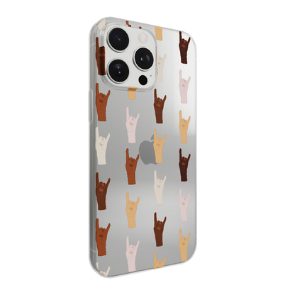 Mains du monde - Coque iPhone Personnalisée