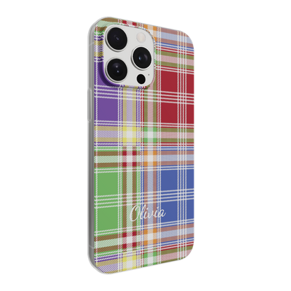 Plaid & Simple - Galaxy A personnalisé coque