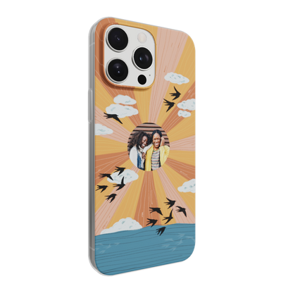 Sunset Light - Coque Galaxy A personnalisée