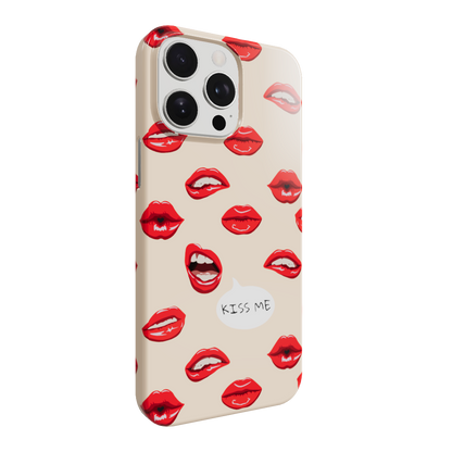 Kiss Me - Coque iPhone Personnalisée