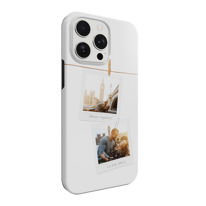 Polaroid Duo - Coque Galaxy S personnalisée