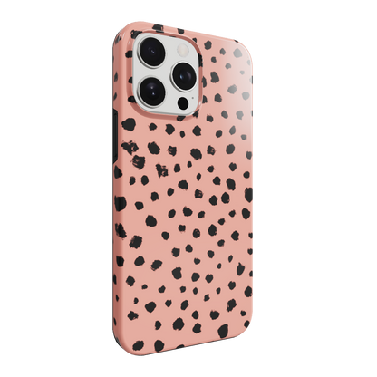 Grunge Dots - Coque iPhone Personnalisée