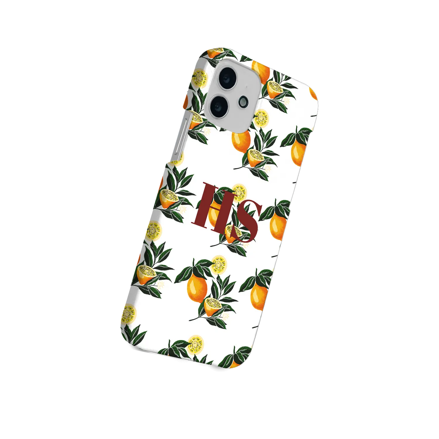 Motif citron - Coque iPhone Personnalisée