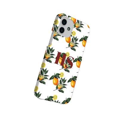 Motif citron - Coque iPhone Personnalisée