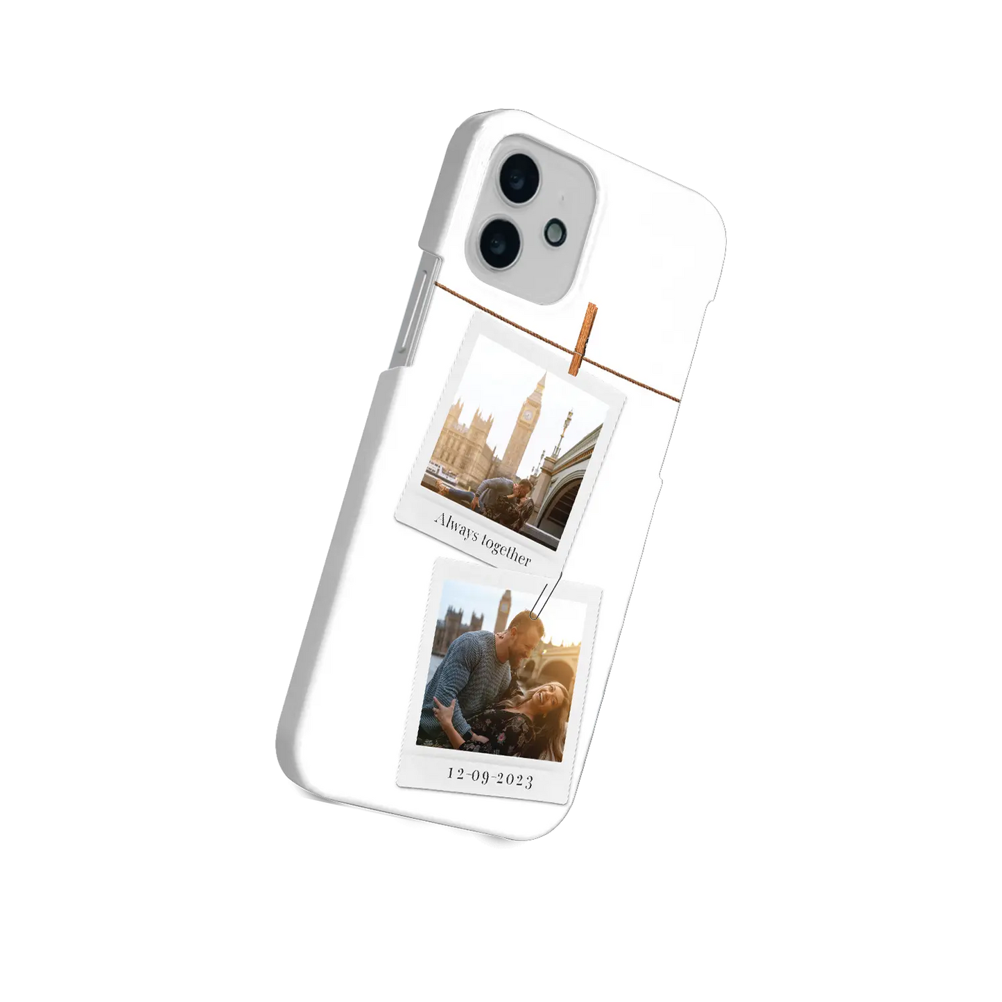 Polaroid Duo - Coque Galaxy A personnalisée