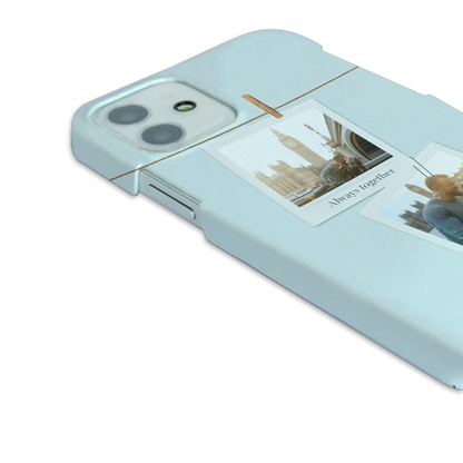 Polaroid Duo - Coque iPhone personnalisée