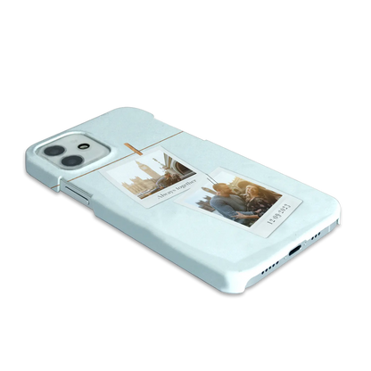 Polaroid Duo - Coque Galaxy A personnalisée