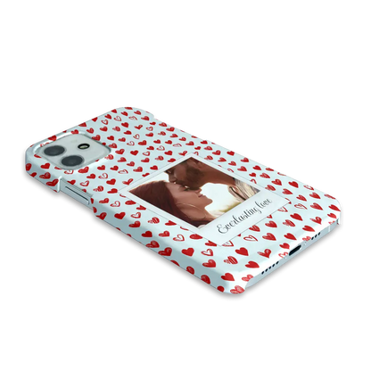 Polaroid Hearts - Coque Galaxy A personnalisée