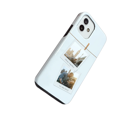 Polaroid Duo - Coque iPhone personnalisée