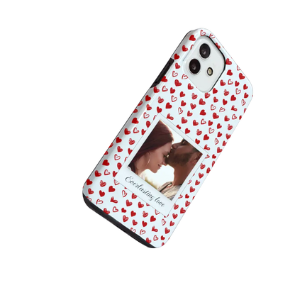 Polaroid Hearts - Coque iPhone personnalisée