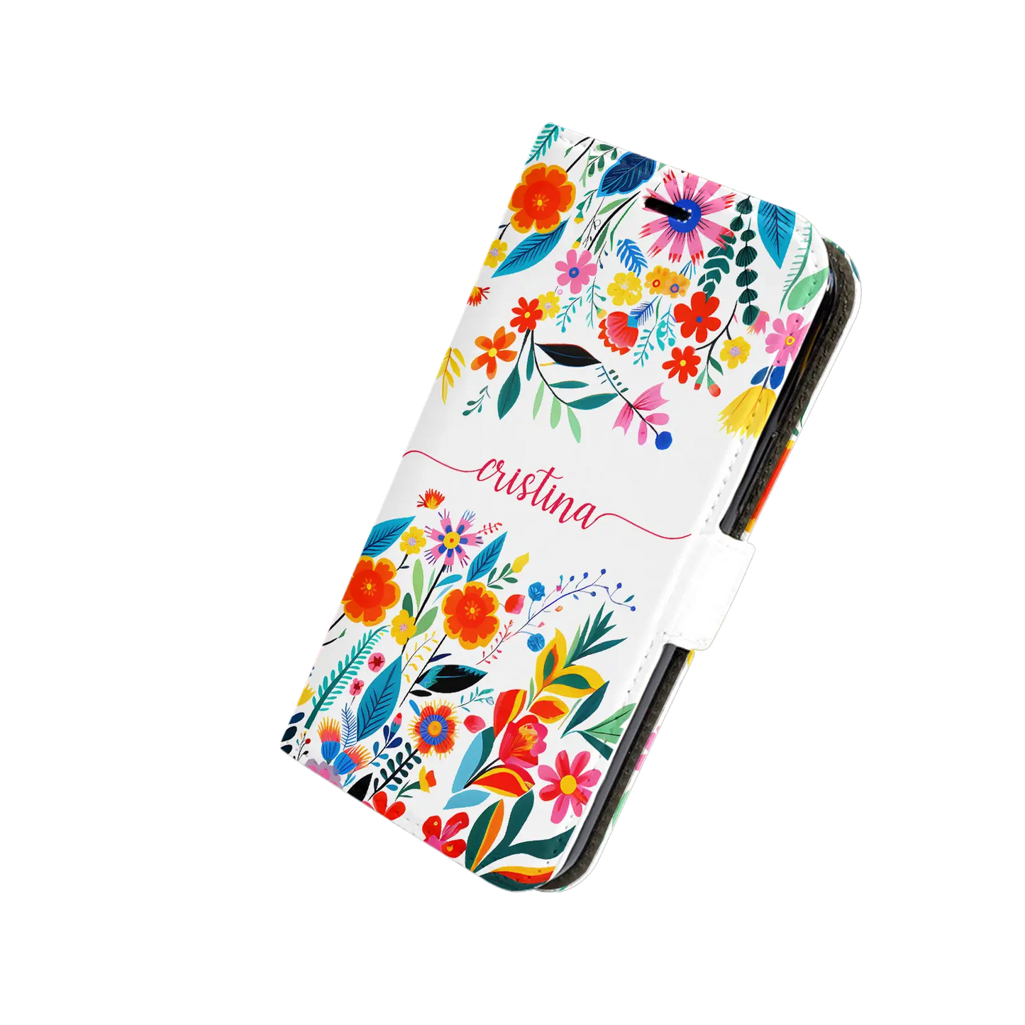 Happy Flowers - Coque Galaxy S personnalisée