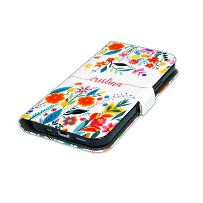 Happy Flowers - Coque personnaliséee pour iPhone