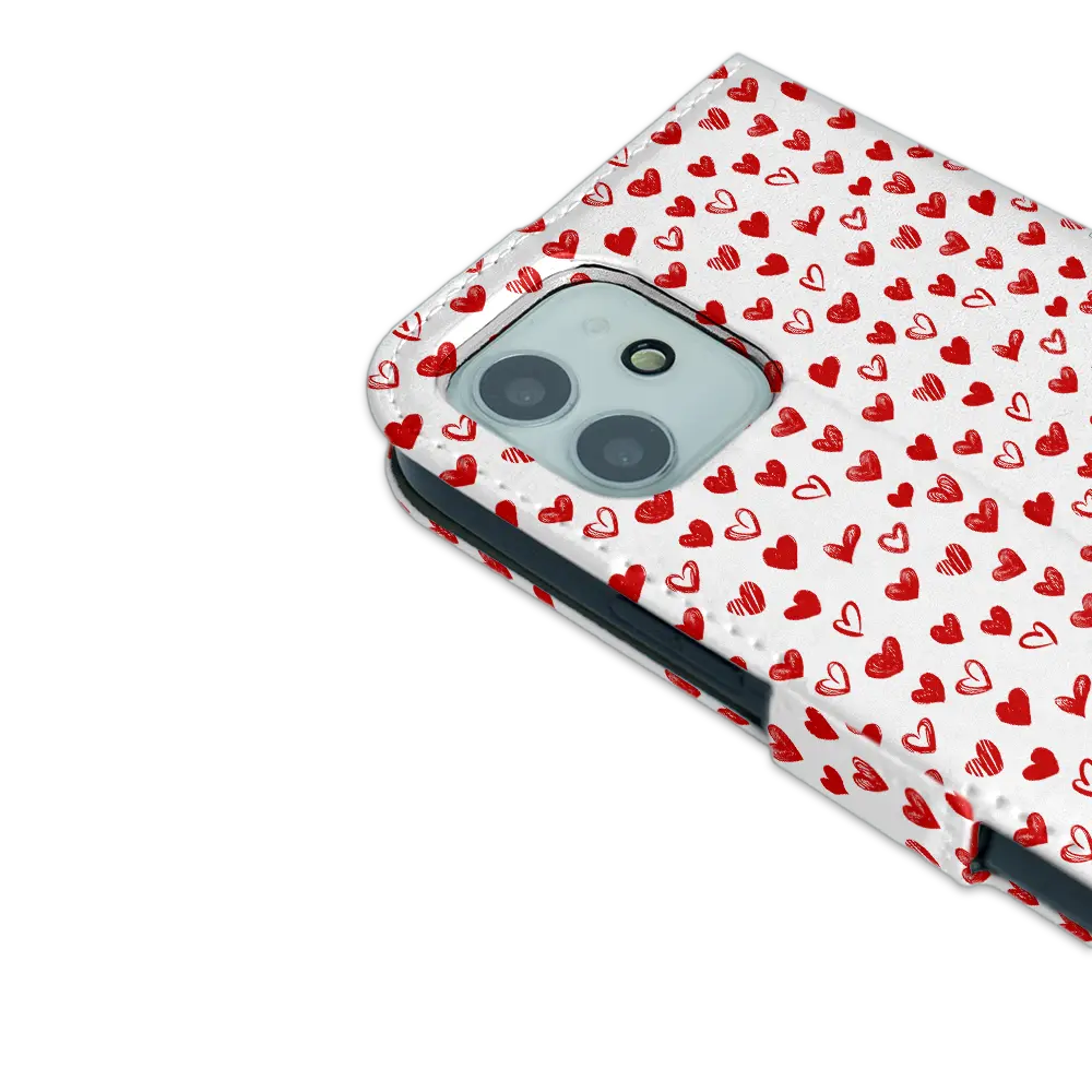 Polaroid Hearts - Coque iPhone personnalisée