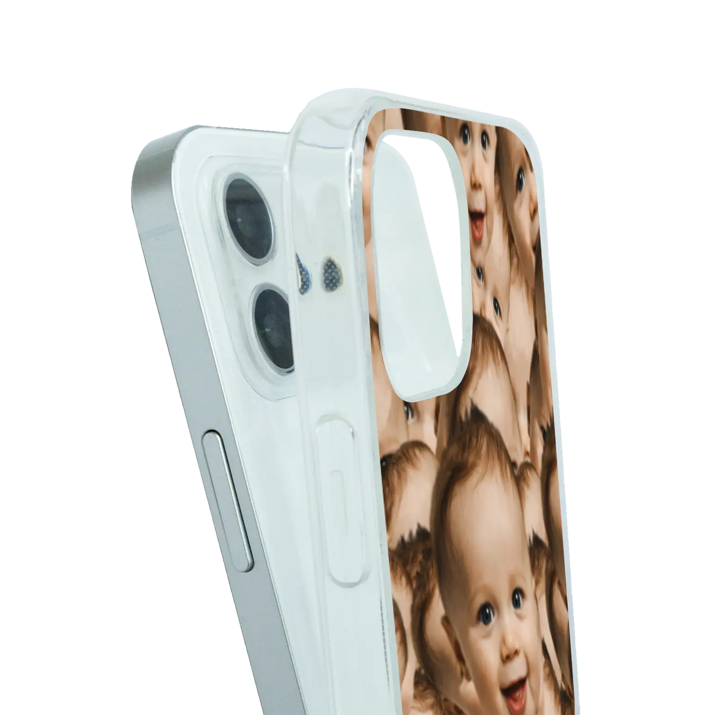 Overlapping Face - Custom iPhone hoesje