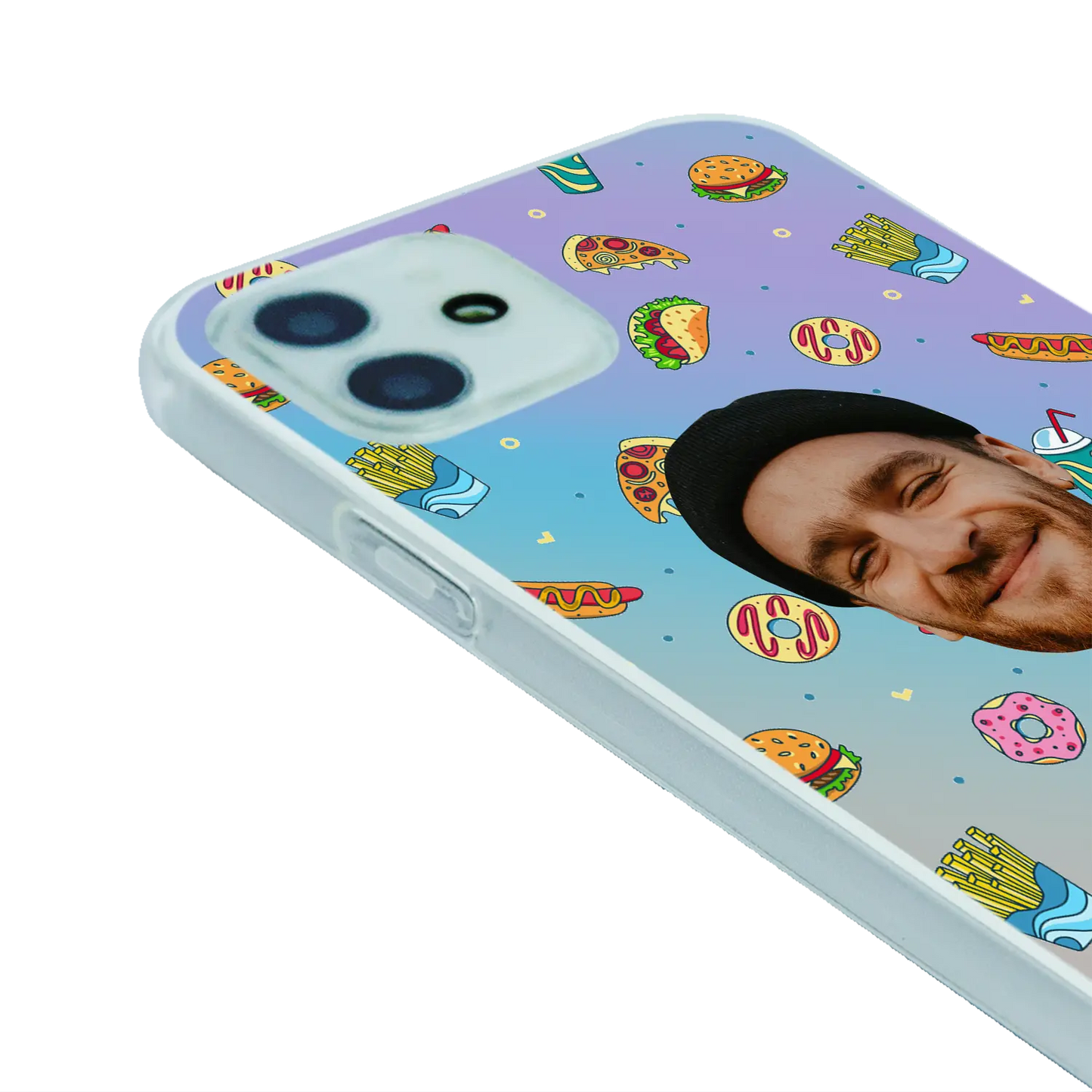 Let’s Face It - Eten - Custom iPhone hoesje