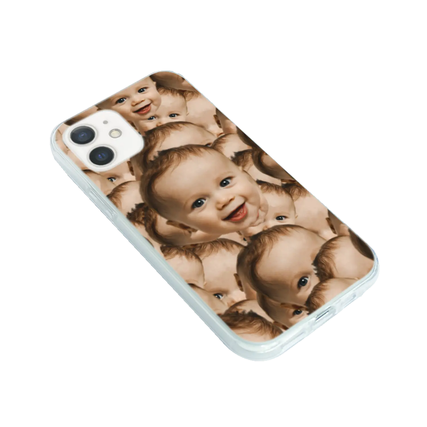 Overlapping Face - Custom iPhone hoesje