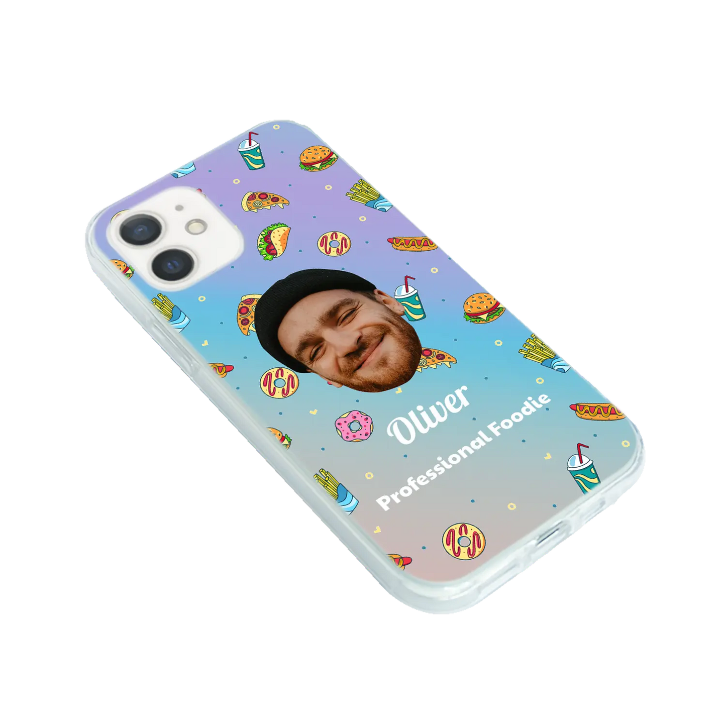 Let’s Face It - Eten - Custom iPhone hoesje