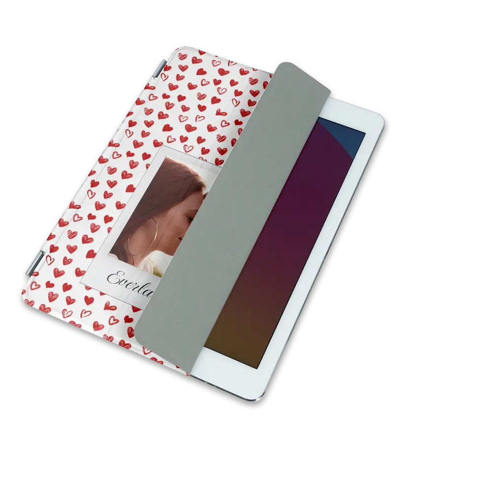 Polaroid Hearts - iPad op maat hoesje