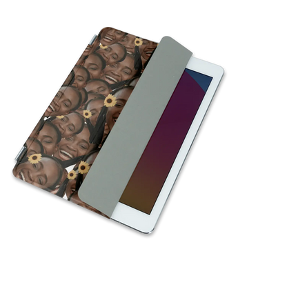 Overlapping Face - Custom iPad hoesje