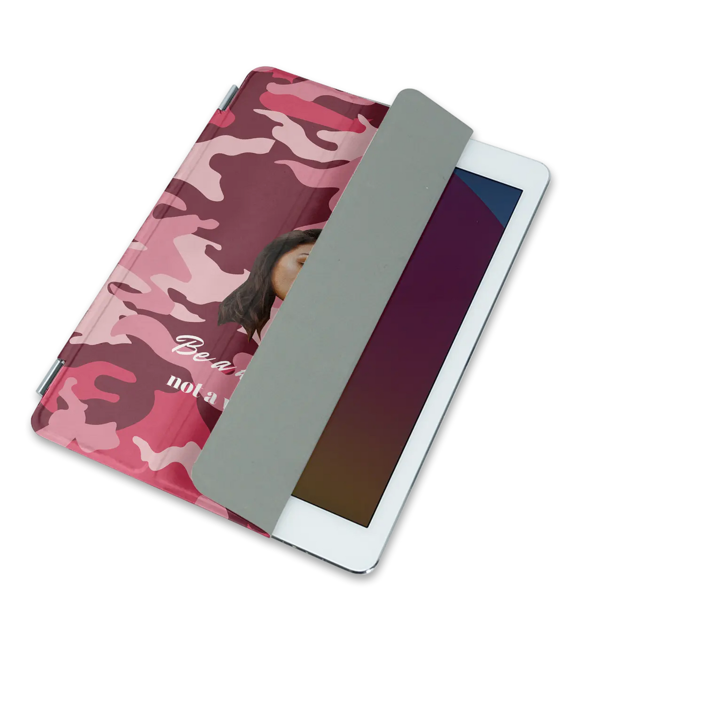 Let’s Face It - Camouflage - Custom iPad hoesje