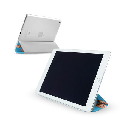 Face & Swirls - Custom iPad hoesje