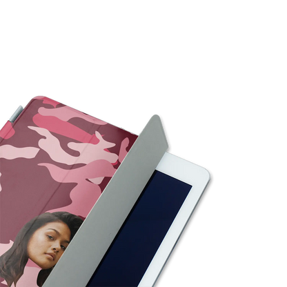 Let’s Face It - Camouflage - Custom iPad hoesje