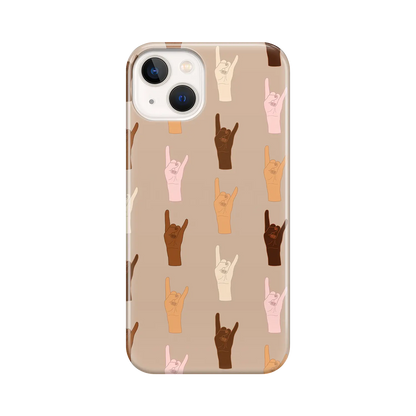 Hands of the World - iPhone op maat hoesje