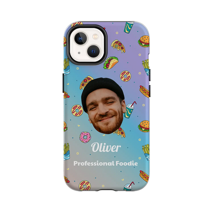 Let’s Face It - Eten - Custom iPhone hoesje