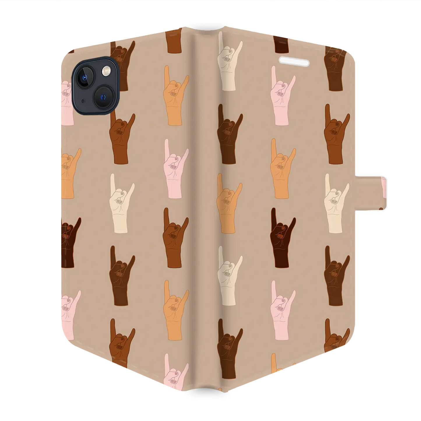 Hands of the World - iPhone op maat hoesje