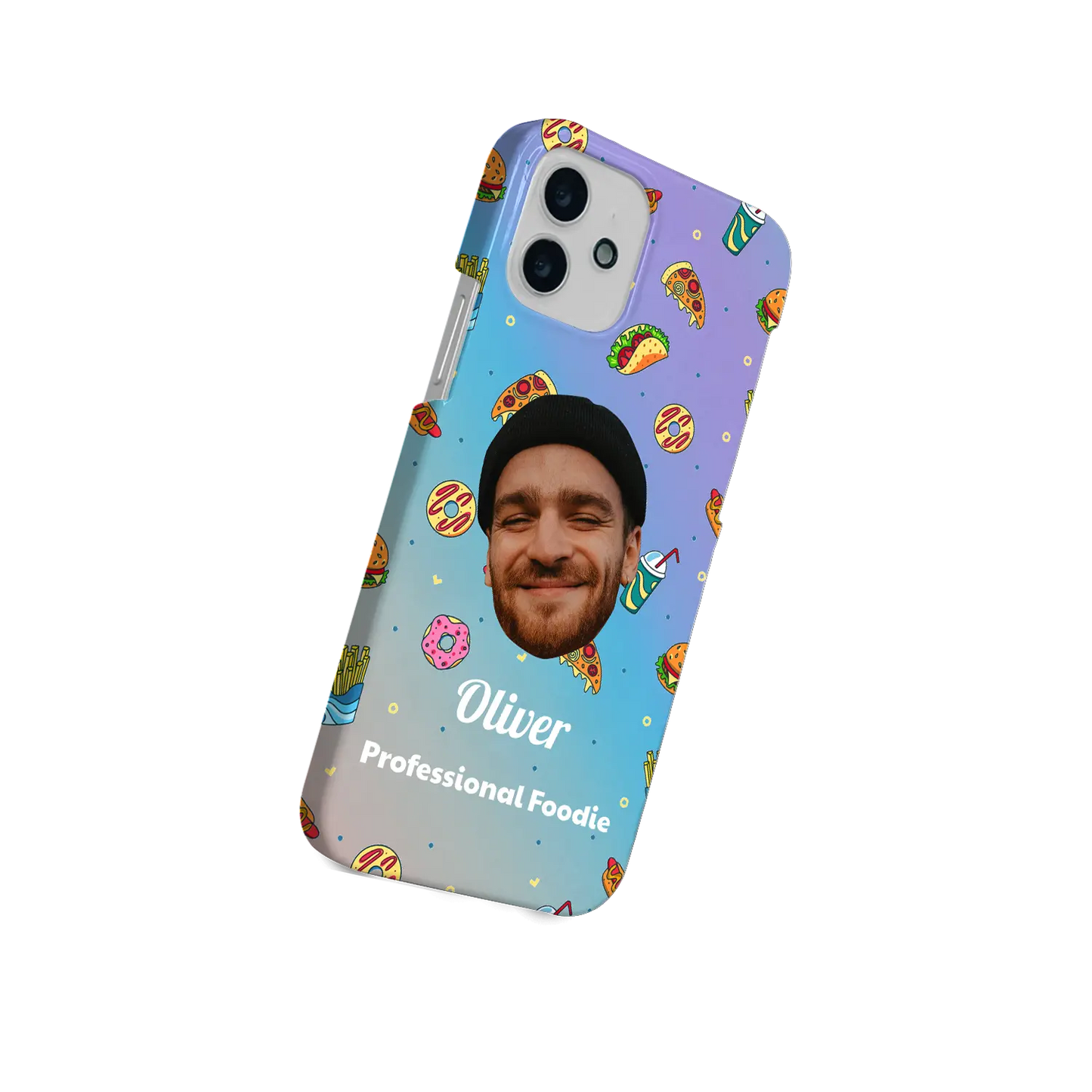 Let’s Face It - Eten - Custom iPhone hoesje