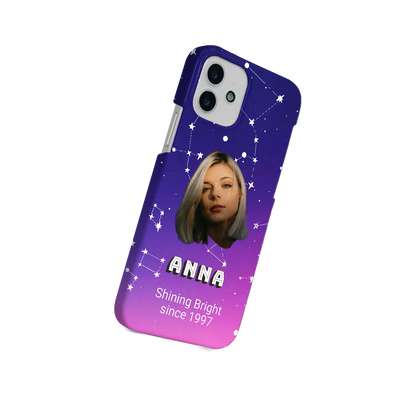 Let’s Face It - Sterrenbeelden - Custom iPhone hoesje