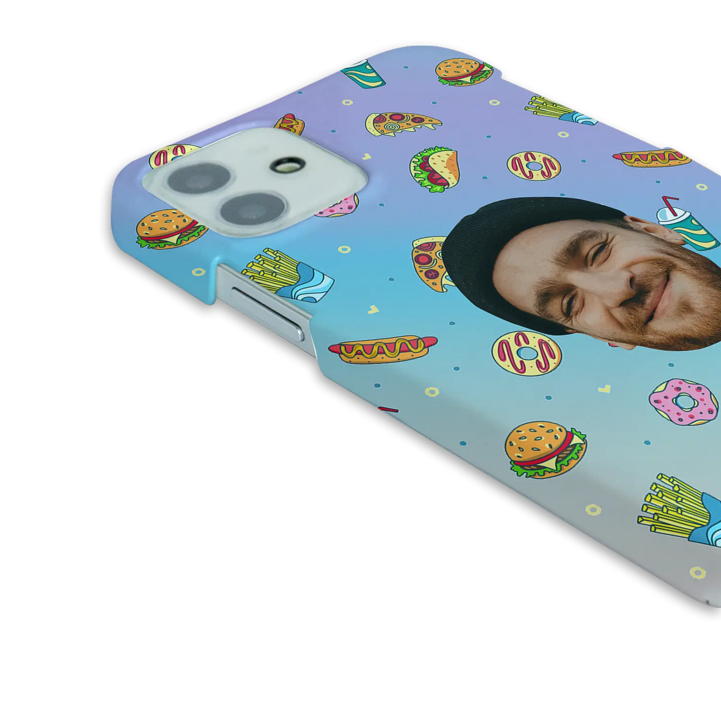 Let’s Face It - Eten - Custom iPhone hoesje