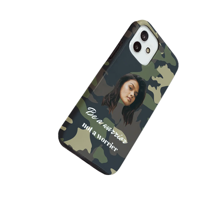 Let’s Face It - Camouflage - Custom iPhone hoesje