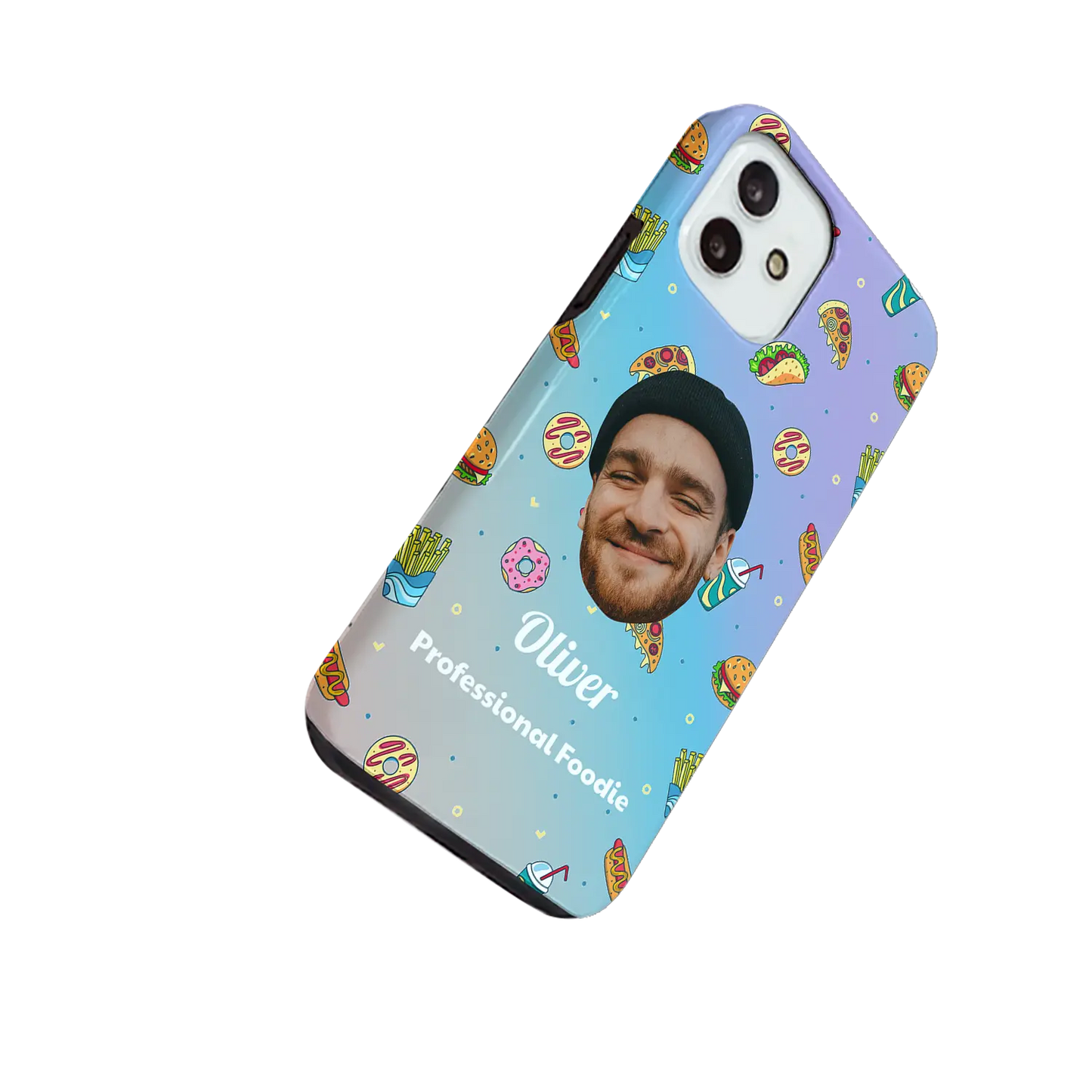 Let’s Face It - Eten - Custom iPhone hoesje