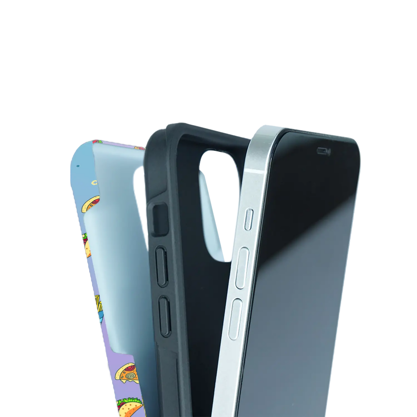 Let’s Face It - Eten - Custom iPhone hoesje