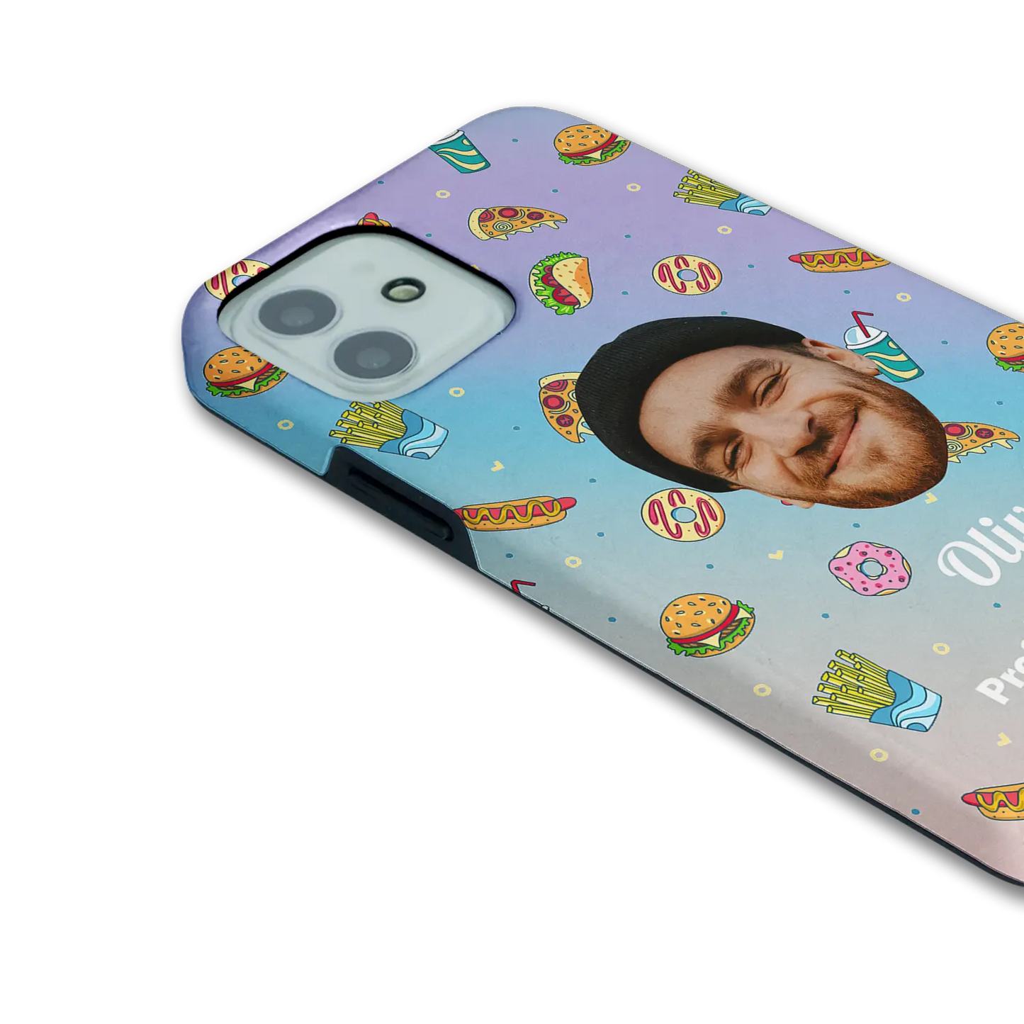 Let’s Face It - Eten - Custom iPhone hoesje