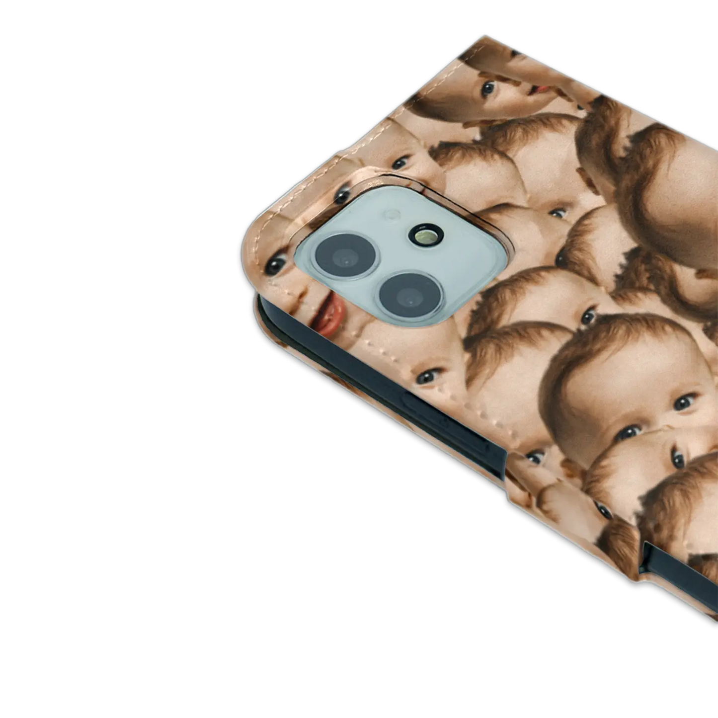 Overlapping Face - Custom iPhone hoesje
