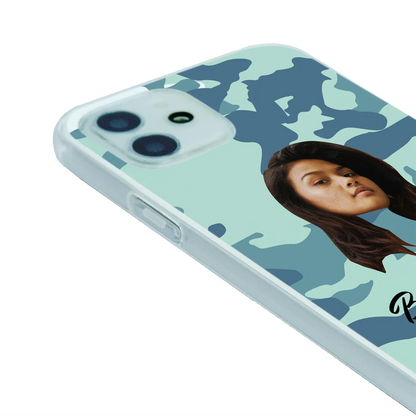 Let's Face It - Camouflage - spersonalizowane Galaxy  S Case