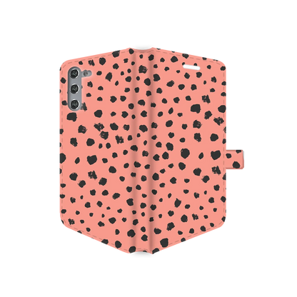 Grunge Dots - spersonalizowane Galaxy  S Case