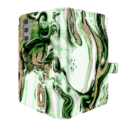 Marble Drip - spersonalizowane Galaxy  S Case