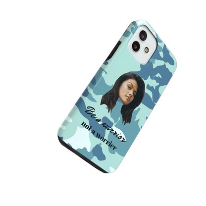 Let's Face It - Camouflage - spersonalizowane Galaxy  S Case